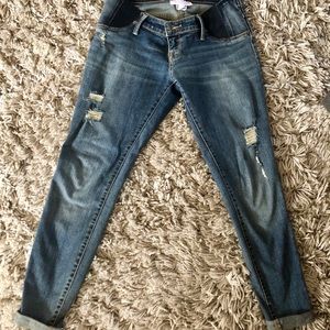 Isabel maternity jeans, worn twice.